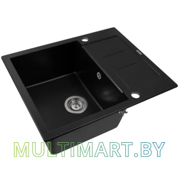 Кухонная мойка Aquasanita Tesa SQT102AW (black metallic 601)